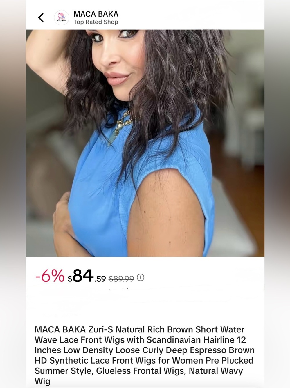 Maca Baka Zuri-S natural rich brown
